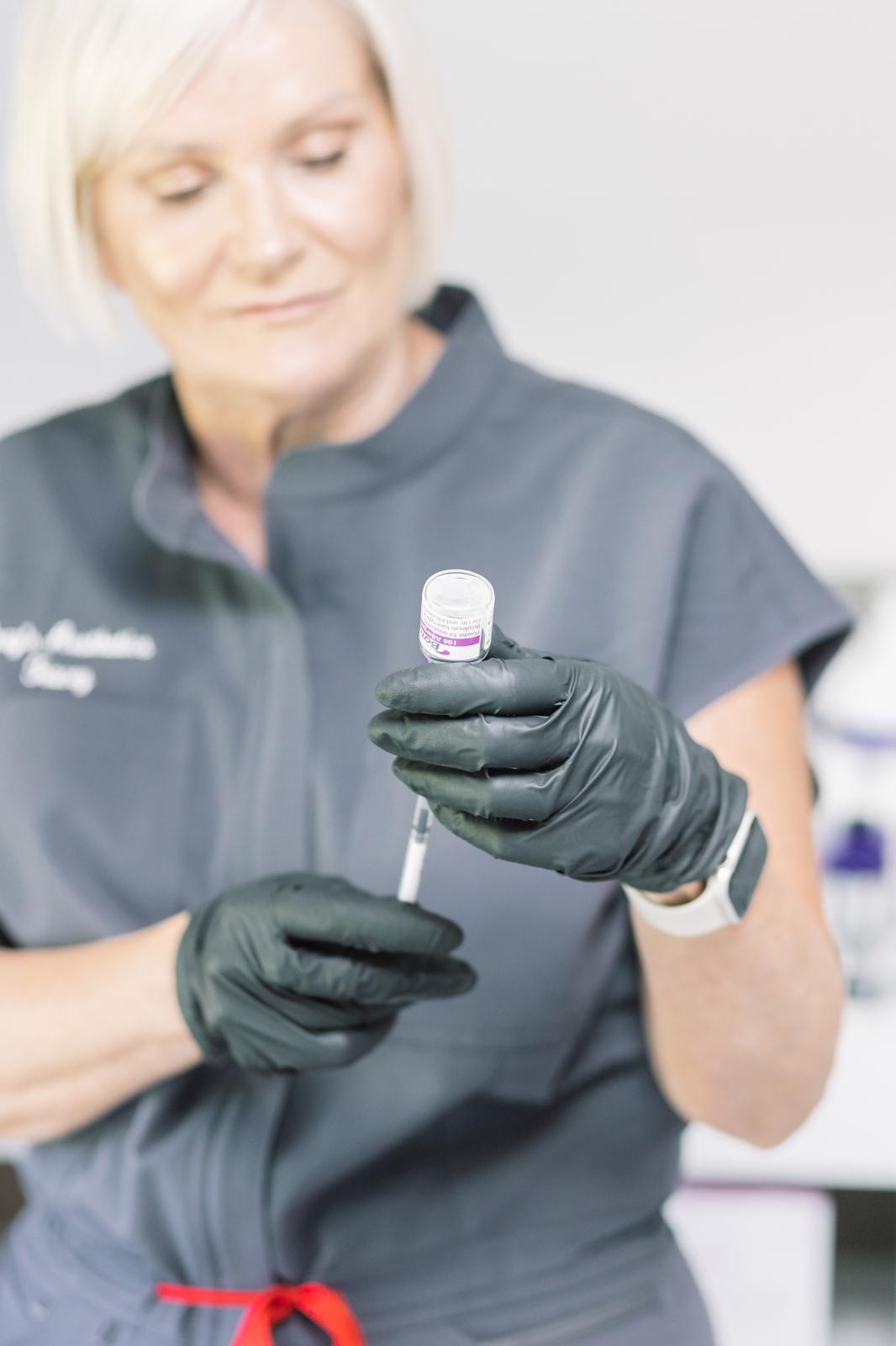 Anti-wrinkle injectable treatment at Gray's Aesthetics